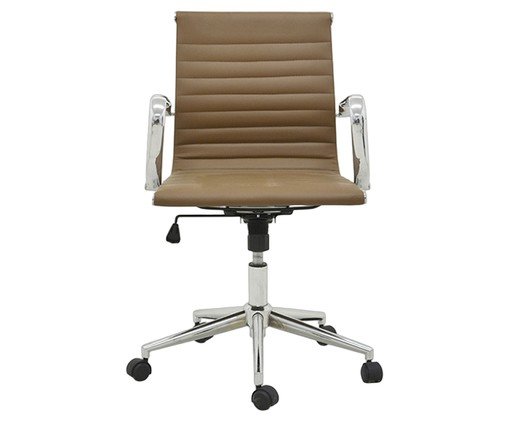 Cadeira de Escritório Sevilha Baixa Fendi, Marrom | WestwingNow