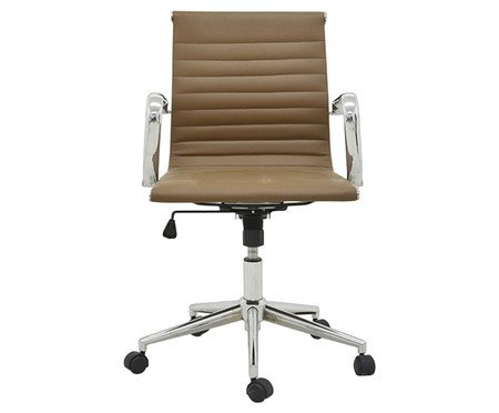 Cadeira de Escritório Sevilha Baixa Castanho | Westwing