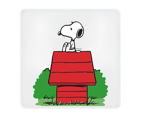 Luminária Box Slim Snoopy Casinha Bivolt