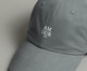 Boné Dad Hat Pérola Cinza e Logo Amour Branco, Cinza | WestwingNow