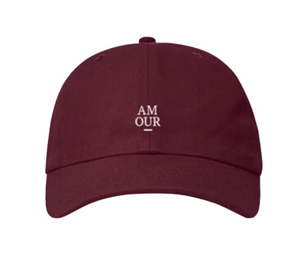 Boné Dad Hat Amour Bordô | WestwingNow