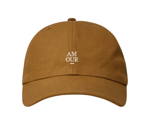 Boné Dad Hat Amour Caramelo, Marrom | WestwingNow