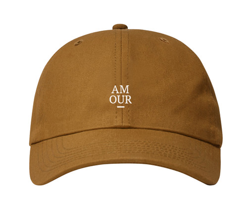 Boné Dad Hat Amour Caramelo, Marrom | WestwingNow