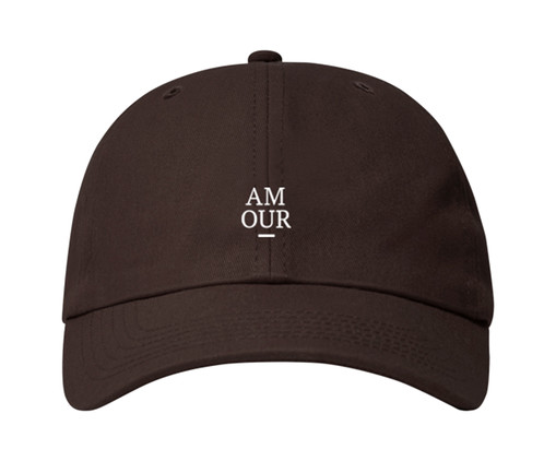 Boné Dad Hat Amour Marrom, Marrom | WestwingNow