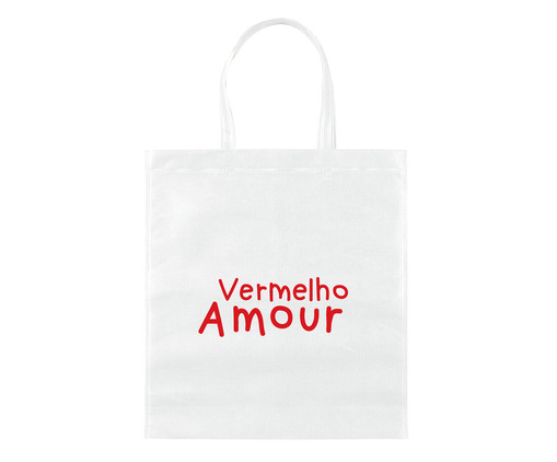 Bag Presente Amour Branco, Branco | WestwingNow