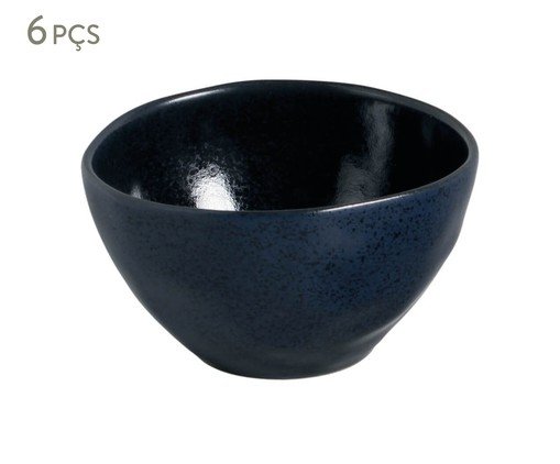Jogo de Bowls Orgânico Night Blue, Preto | WestwingNow