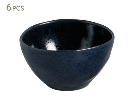 Jogo de Bowls Orgânico Night Blue | Westwing
