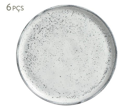 Jogo de Pratos para Pão Bio Echo Branco, Branco | WestwingNow