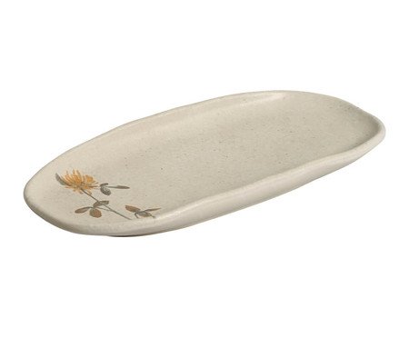 Jogo de Travessas Oval Rasa Pequena Campestre Floral | Westwing