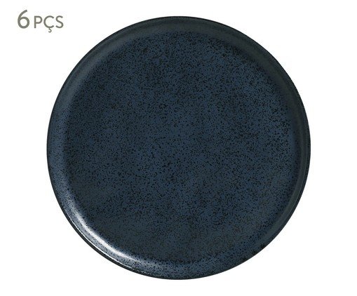 Jogo de Pratos para Sobremesa Bio Night Blue, Azul | WestwingNow