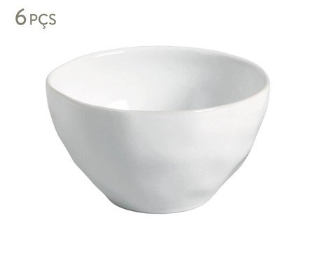 Jogo de Bowls Orgânico New White | Westwing