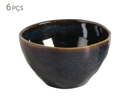 Jogo de Bowls Orgânico Oceano Azul | Westwing