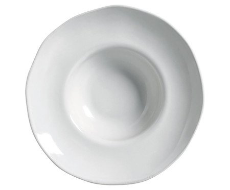 Jogo de Pratos para Massa Orgânico New White | Westwing