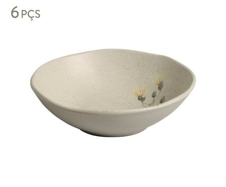 Jogo de Cumbucas Orgânico Campestre Floral | Westwing