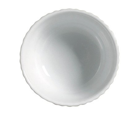 Jogo de Ramequins Médio Linhas New White | Westwing