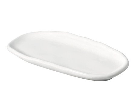 Jogo de Travessas Oval Rasa Mini Orgânico New White | Westwing