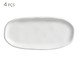 Jogo de Travessas Oval Rasa Mini Orgânico New White, Branco | WestwingNow