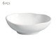 Jogo de Cumbucas Oval Orgânico New White, Branco | WestwingNow