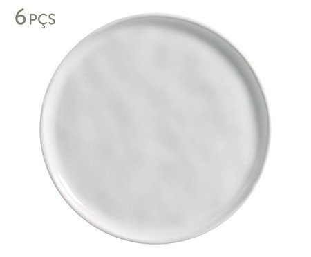 Jogo de Pratos para Sobremesa Bio New White | Westwing