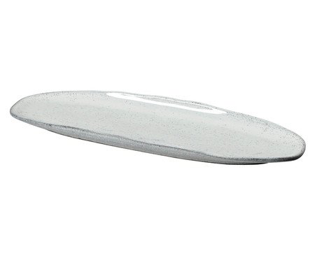 Jogo de Travessas Oval Rasa Orgânico Echo Branco | Westwing