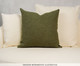 Almofada Boucle Quadrada - Verde Musgo, green | WestwingNow