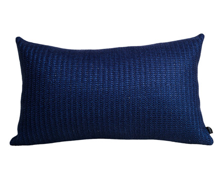 Almofada em Tricot Retangular - Azul New | WestwingNow