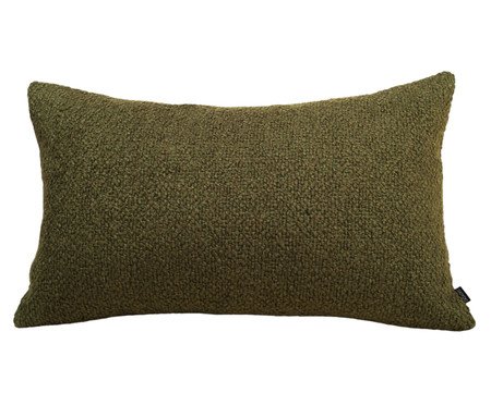 Almofada Boucle Retangular - Verde Musgo | Westwing