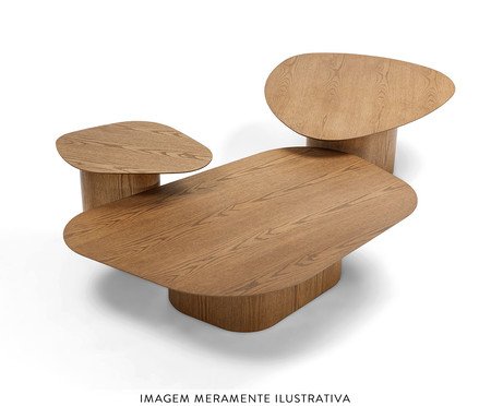 Mesa de Centro Hohen Amêndoa III | Westwing