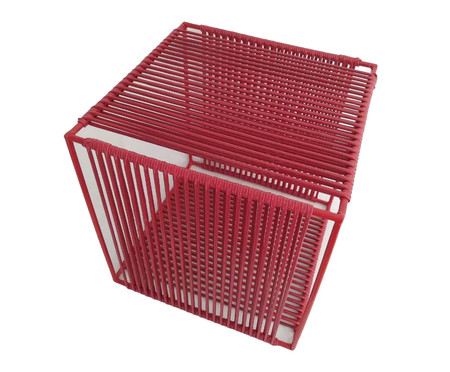 Banqueta AoCubo Vermelho