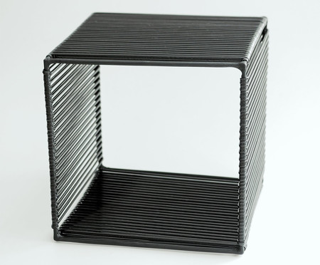 Banqueta AoCubo Preto | Westwing