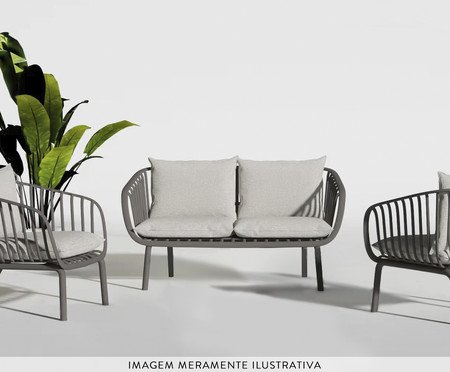 Sofá Seiva Fendi e Amêndoa | Westwing