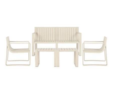 Jogo para Area Externa Verte Eco Pessêgo - 03 Peças