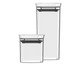 Conjunto de Organizador Hermético Block III - Natural, Natural | WestwingNow