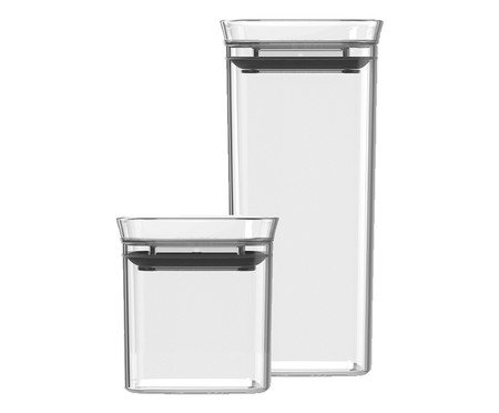 Conjunto de Organizador Hermético Block III - Natural | Westwing