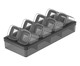 Organizador de Temperos Clear - Preto Fechado, black | WestwingNow