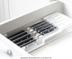 Organizador de Facas Clear - Branco Fechado, white | WestwingNow