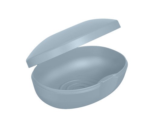 Saboneteira Soft - Azul Glacial Fechado, blue | WestwingNow
