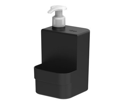 Dispenser para Detergente Trium Compact - Preto Fechado | Westwing