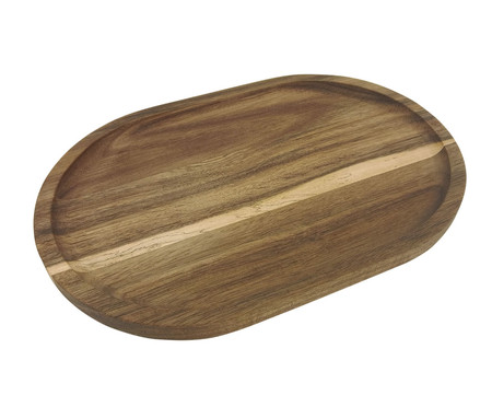 Bandeja Oval Acacia Wood