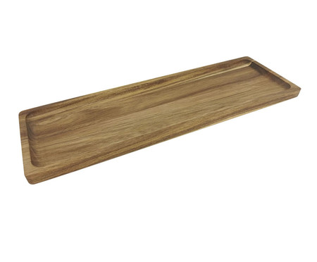 Bandeja Retangular Acacia Wood