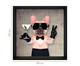 Quadro com Vidro Bulldog l - 50x50, colorido | WestwingNow