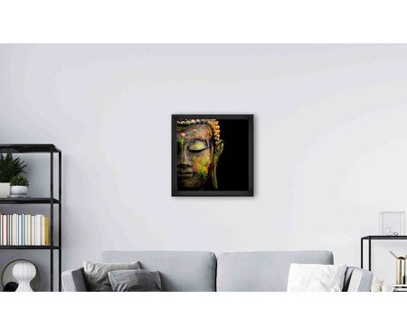 Quadro com Vidro Buda - 70x70 | Westwing