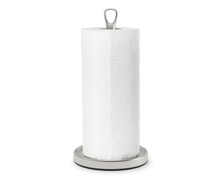 Porta-Papel Toalha Ribbon - Cinza | Westwing