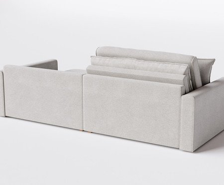 Sofá Soft em Linho Cru | Westwing