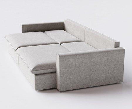 Sofá Soft em Linho Cru | Westwing