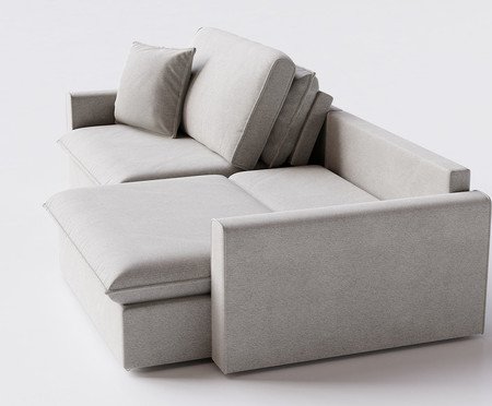 Sofá Soft em Linho Cru | Westwing