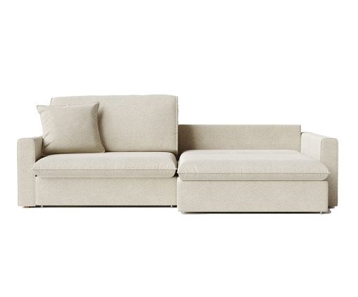 Sofá em Linho Soft Bege, beige | WestwingNow