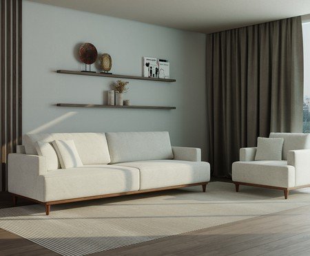 Sofá Allure - Bege | Westwing