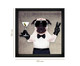 Quadro com Vidro Bulldog - 50x50, colorido | WestwingNow