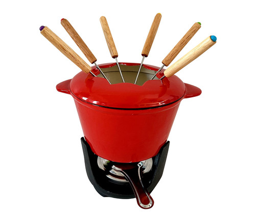 Aparelho de Fondue Giongo, Vermelho | WestwingNow